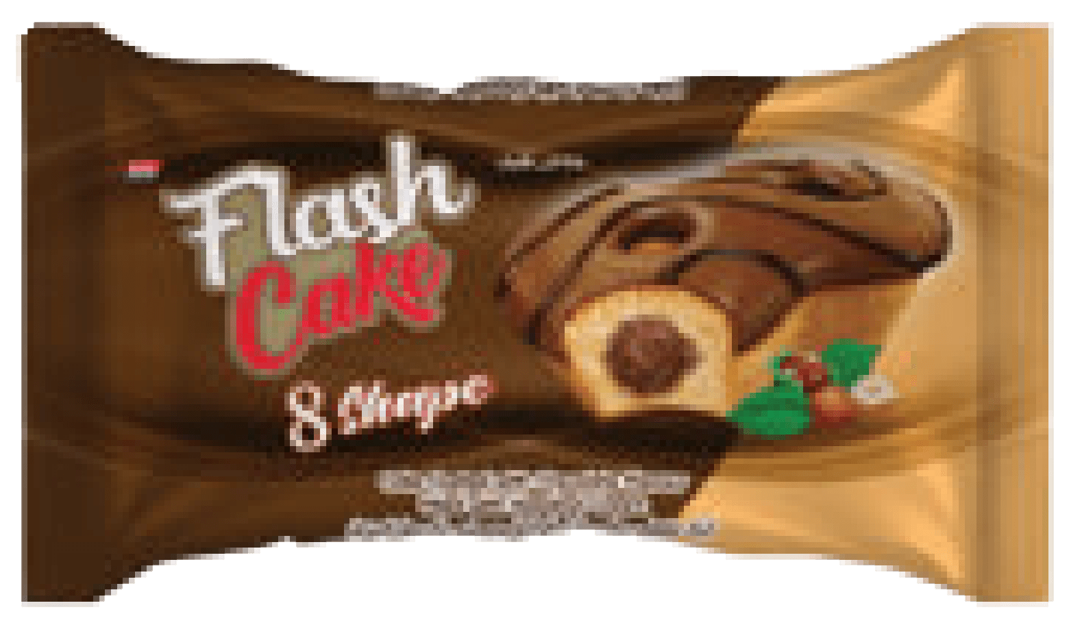 FLASH CAKE &SHAPE UMPLUTA CU CREMĂ DE ALUNE 35GR (6X24)