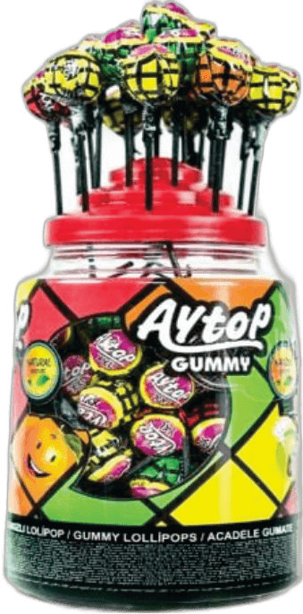 Acadele Aytop Gummy Lollipop 16 GR (6X100)